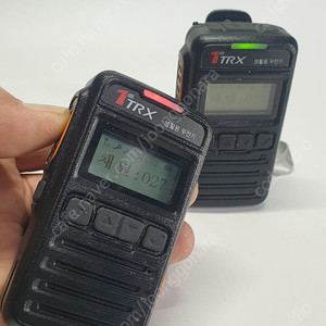 TRX T1 생활무전기 2대 세트