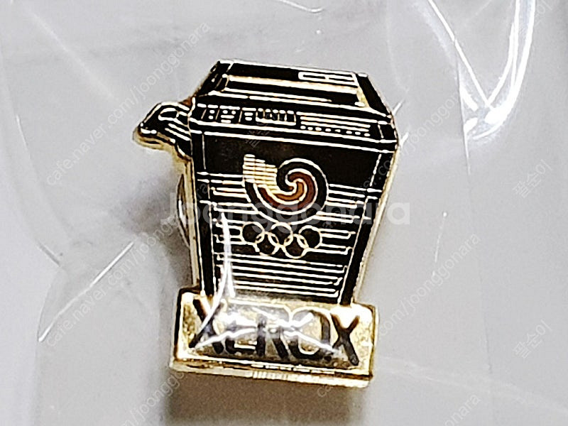 88서울올림픽 공식스폰서 XEROX 핀뱃지--0