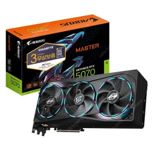 rtx 5070 어로스 마스터 미개봉
