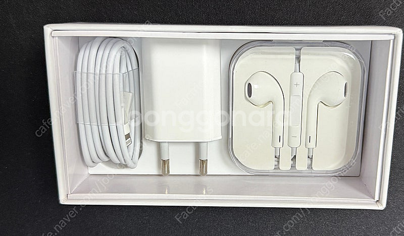 iPhone SE 1세대 128기가 실버 박스풀--7