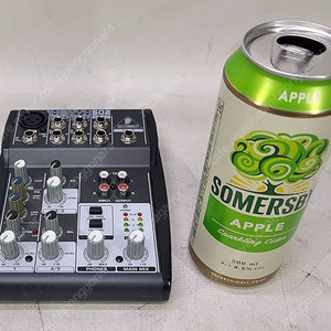 상태A급 베링거(BEHRINGER) 소형 5채널 오디오 믹서 XENYX502 2만원
