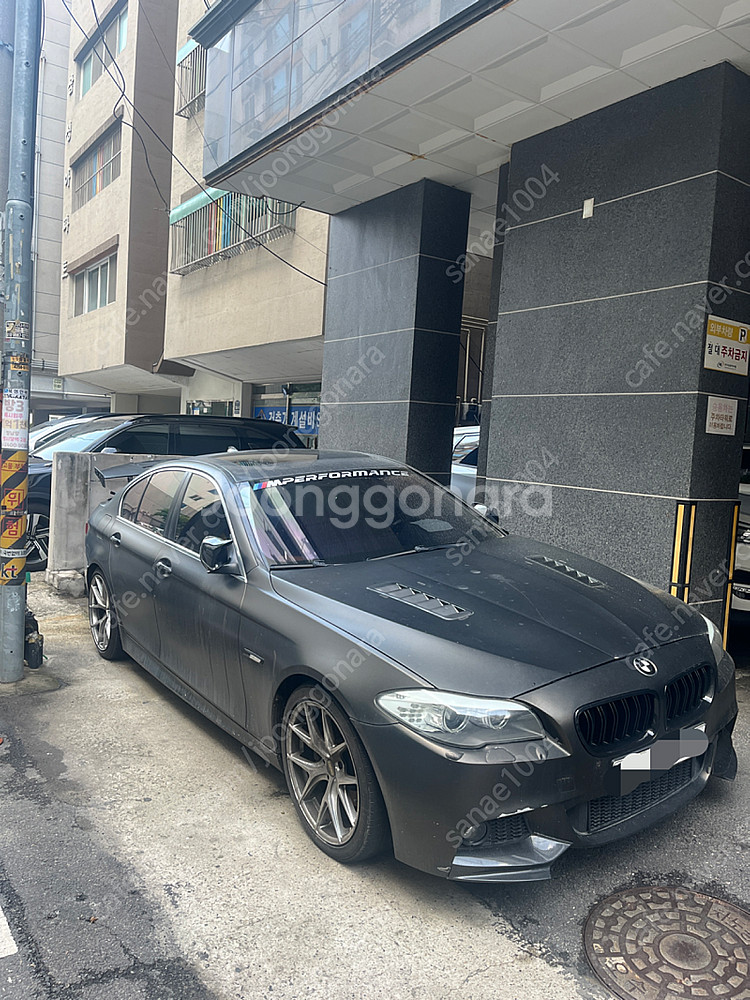 BMW 520D 튜닝된 11년식 F10 판매 합니다 !--2