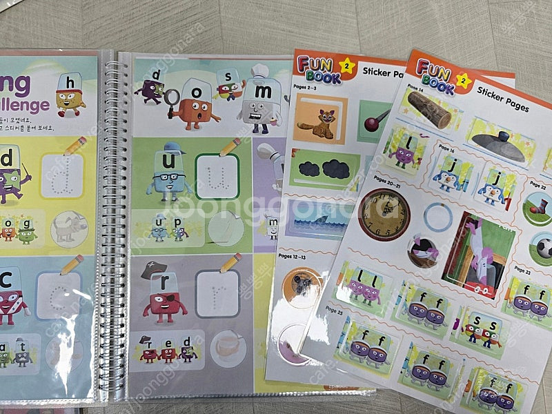 알파블록스 파닉스 DVD+Readers+Funbook 전구성--4