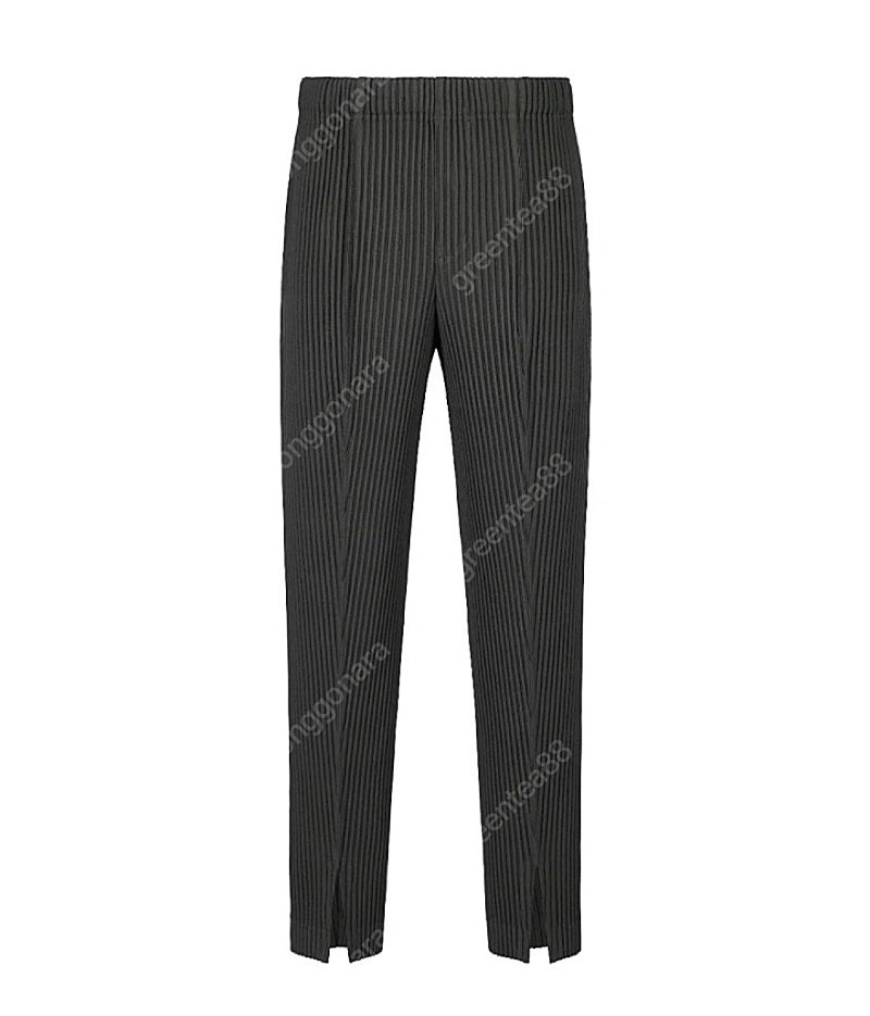 옴므플리세 프론트 슬릿 팬츠 Front Vent Pants