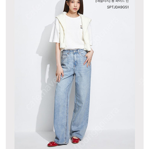 스파오 롱 와이드 데님