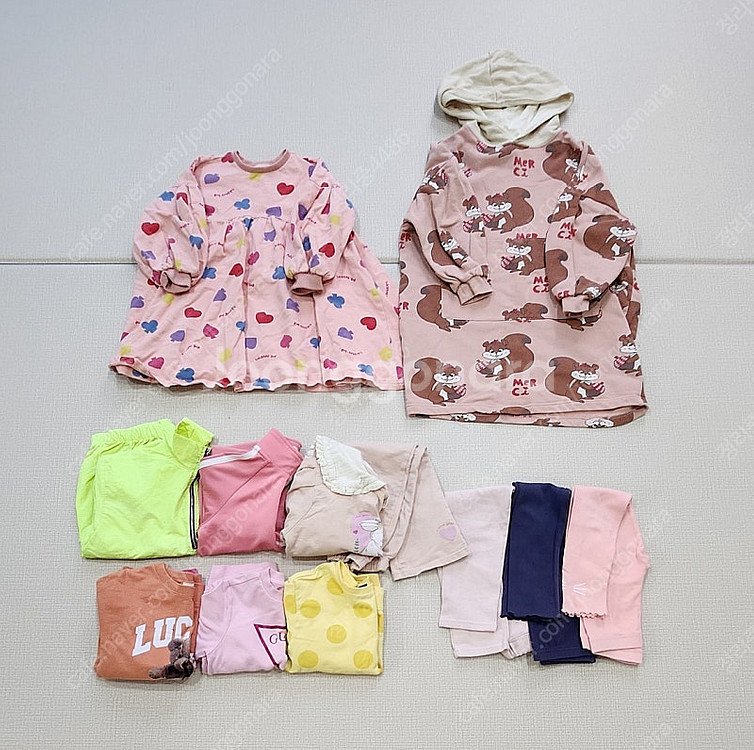 110-120 여아 봄가을옷 13장--0