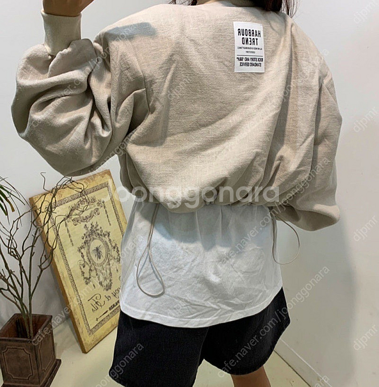 패치린넨점퍼(벨201 드하우 러브미우 러브바니 제이핏 ...--2