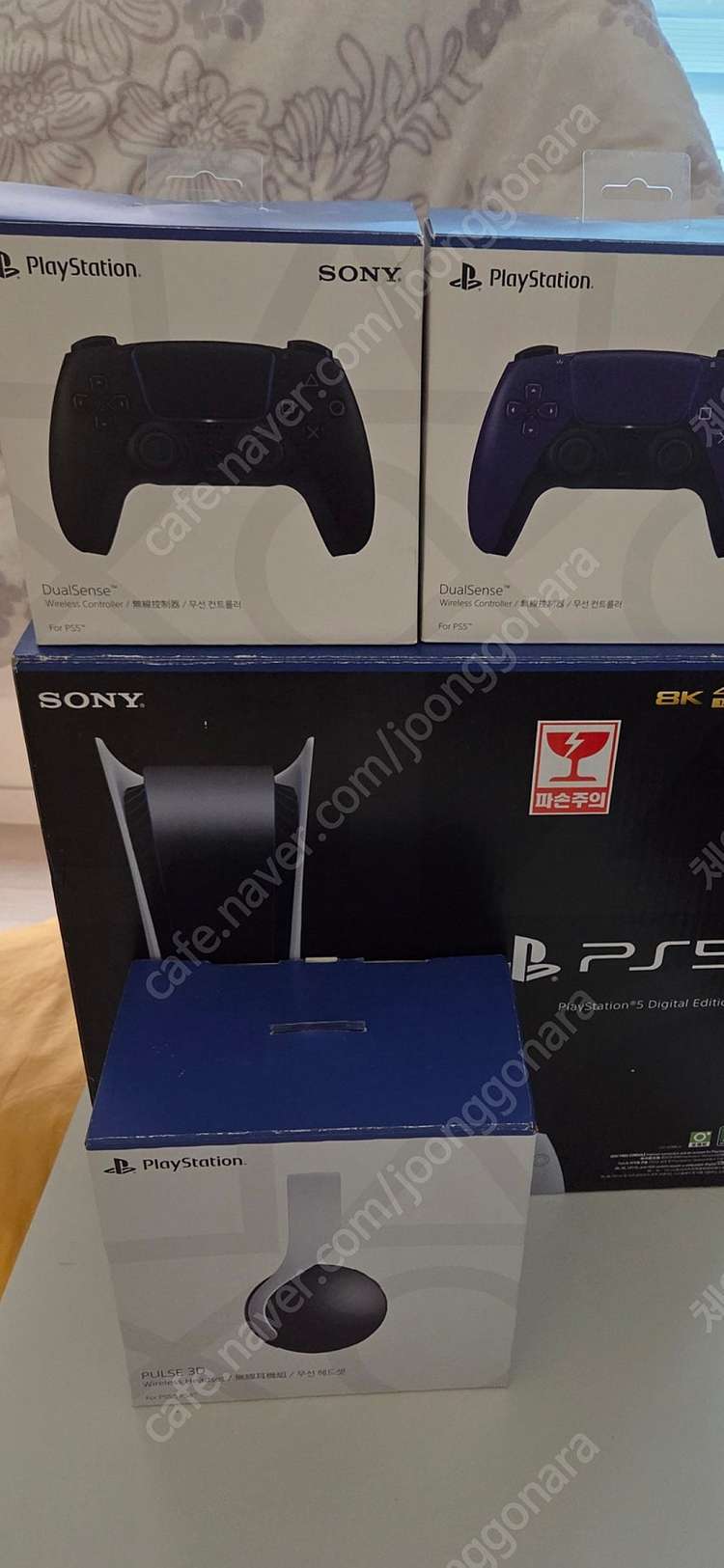 소니 pulse 3D 무선 헤드셋 이미지