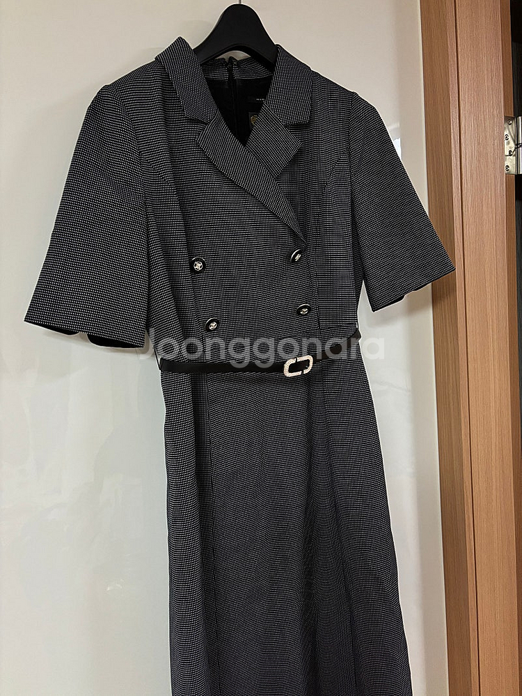 미니멈 더블단추 럭셔리 원피스 하객룩 올드머니룩 명품스...--1