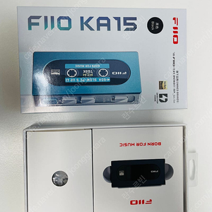 FiiO 피오 KA15 블랙 국내 정식발매 제품