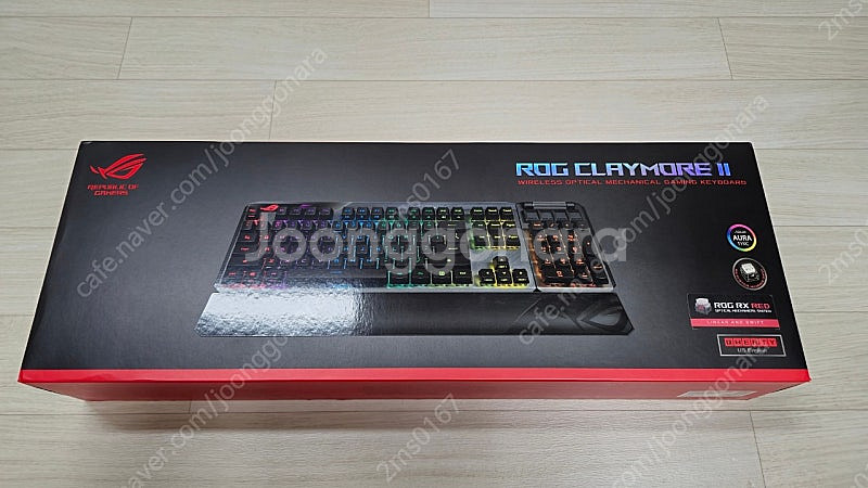ASUS ROG CLAYMORE II RX 영문 PBT...--0