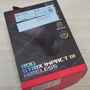 ASUS ROG STRIX IMPACT III 무선 (블랙) 게이밍 마우스