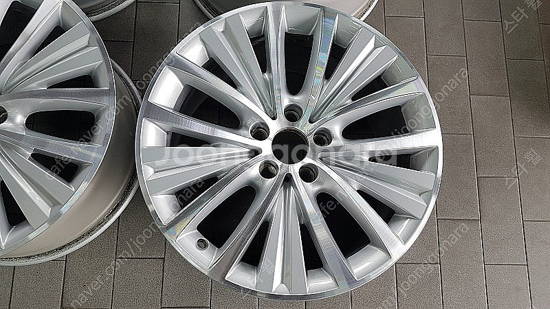 bmw f15 X5 19인치 컷팅 순정휠 대품판매20만...--1
