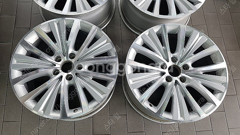 bmw f15 X5 19인치 컷팅 순정휠 대품판매20만...--2