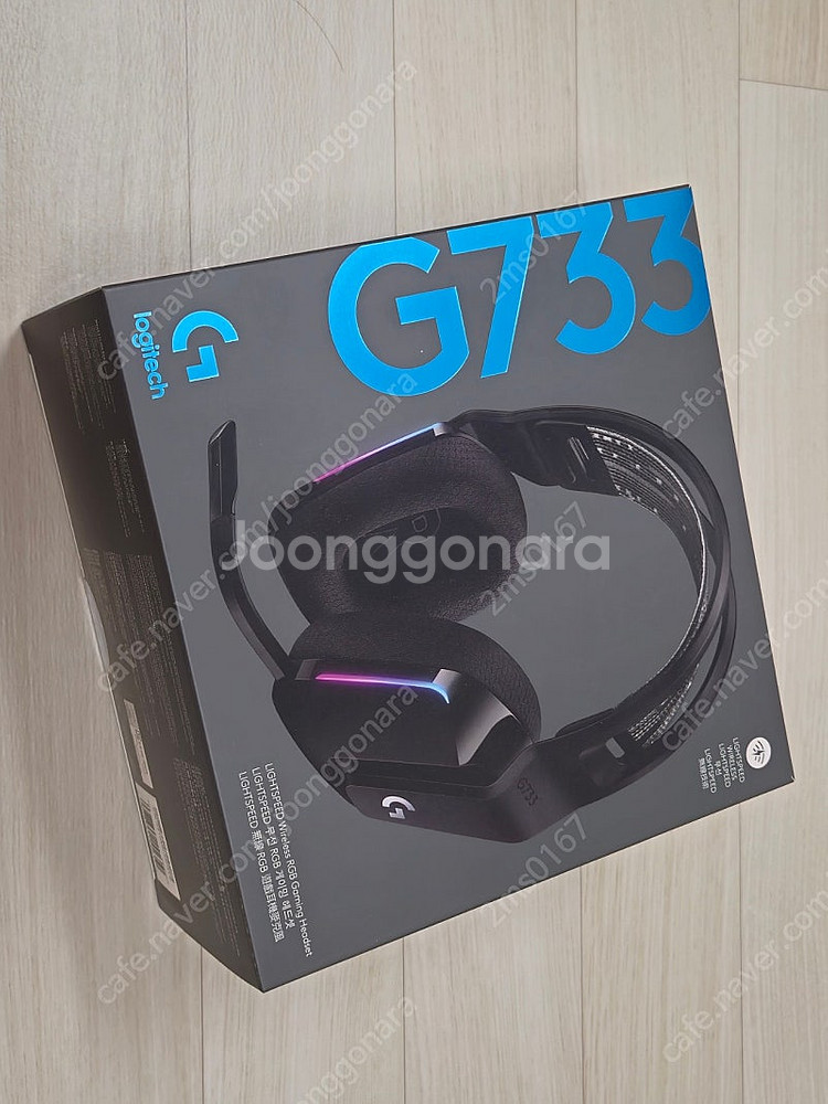 로지텍 G733 LIGHTSPEED 게이밍 헤드셋--0