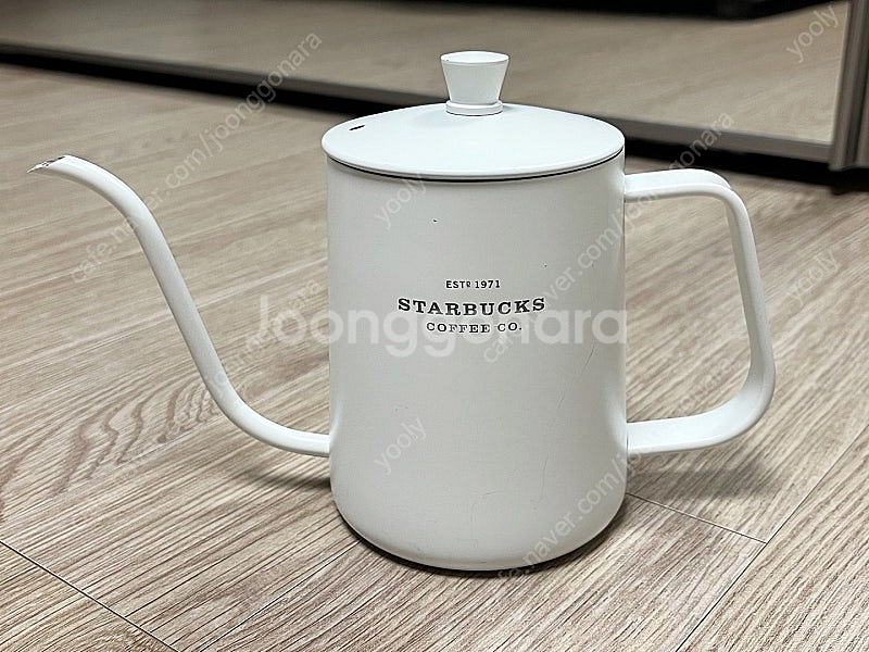 스타벅스 헤리티지 케틀 화이트 (스크래치)--0
