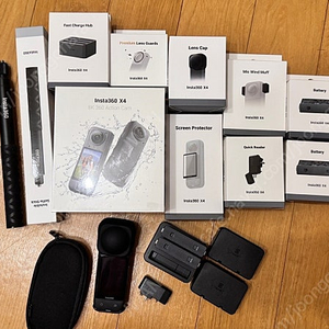 인스타360x4 (Insta360X4) 초S급 판매합니다 (풀패키지 + FlexiCare 보장 포함)