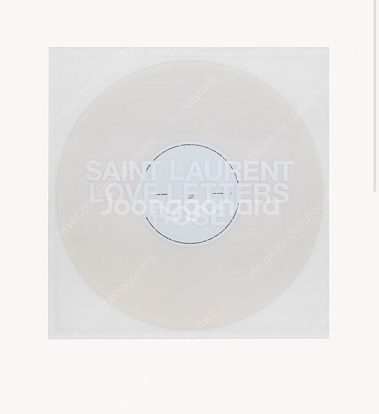 로제 입생로랑 러브레터 LP 엘피--0