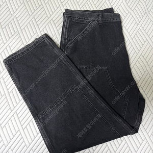 38)칼하트wip 더블니팬츠 워시드블랙
