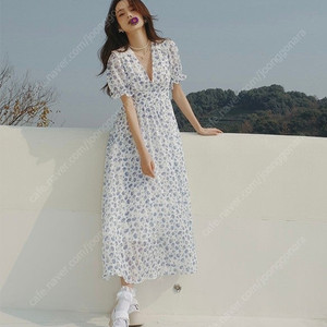 신스덴 써피 롱원피스 휴양지 드레스 구카