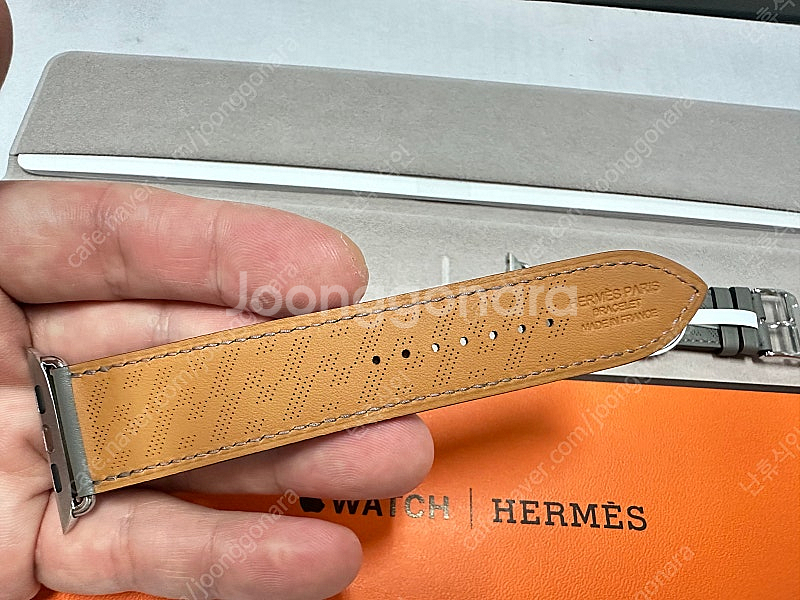 애플워치 에르메스 H로고 다이애그널 44mm 45mm--3