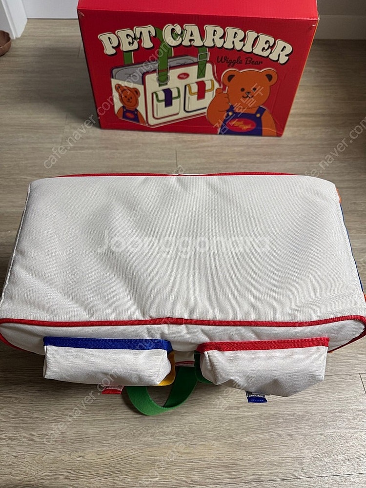 페스룸x위글위글 콜라보 강아지 이동가방--3