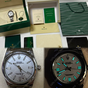 여성 롤렉스 오이스터 퍼페츄얼 화이트 34mm 풀구성품