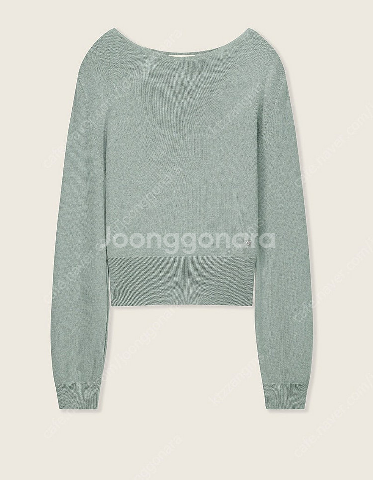 (새제품)유메르 셀리 보트넥니트--0