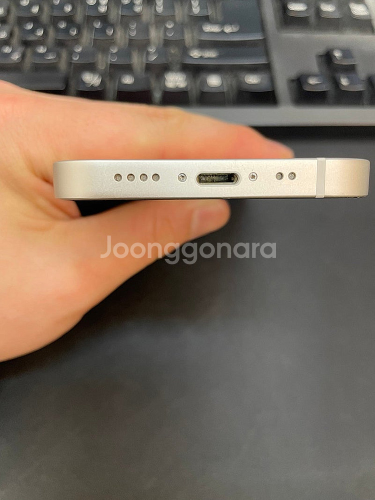 아이폰12미니 64GB 화이트 배터리100% 상태좋은 ...--5