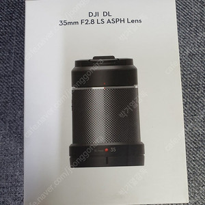 DJI DL 35mm f2.8 LS ASPH 렌즈 팝니다.