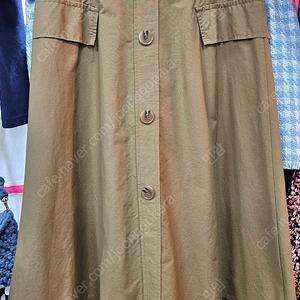 2ME 카키색 롱 스커트