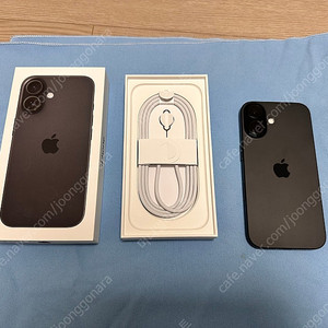 아이폰 16 일반 128GB 블랙 (정상해지, 개인)