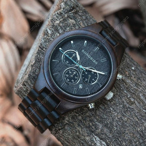 보보버드 천연나무 시계 팔아요