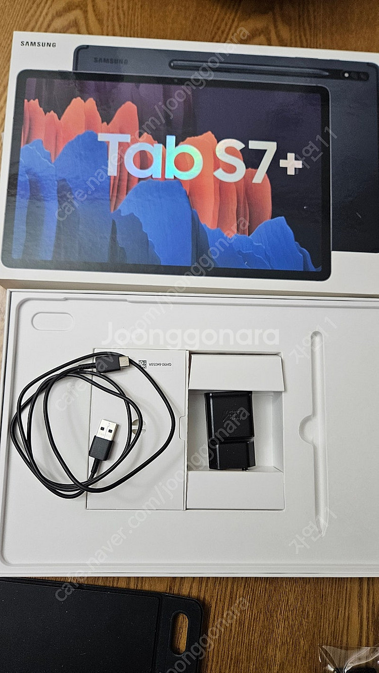 삼성 갤럭시탭 S7 플러스 lte 256GB, 정품 북...--0