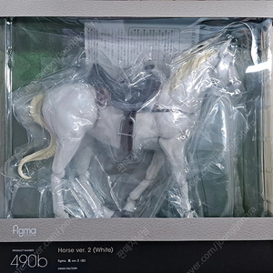 피그마 말 화이트 백마 안장 490b 액피 피규어 굿스마일