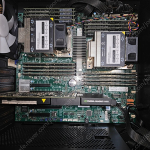 AMD EPYC 7571 듀얼 64코어 128스레드 램256G 본체 팝니다