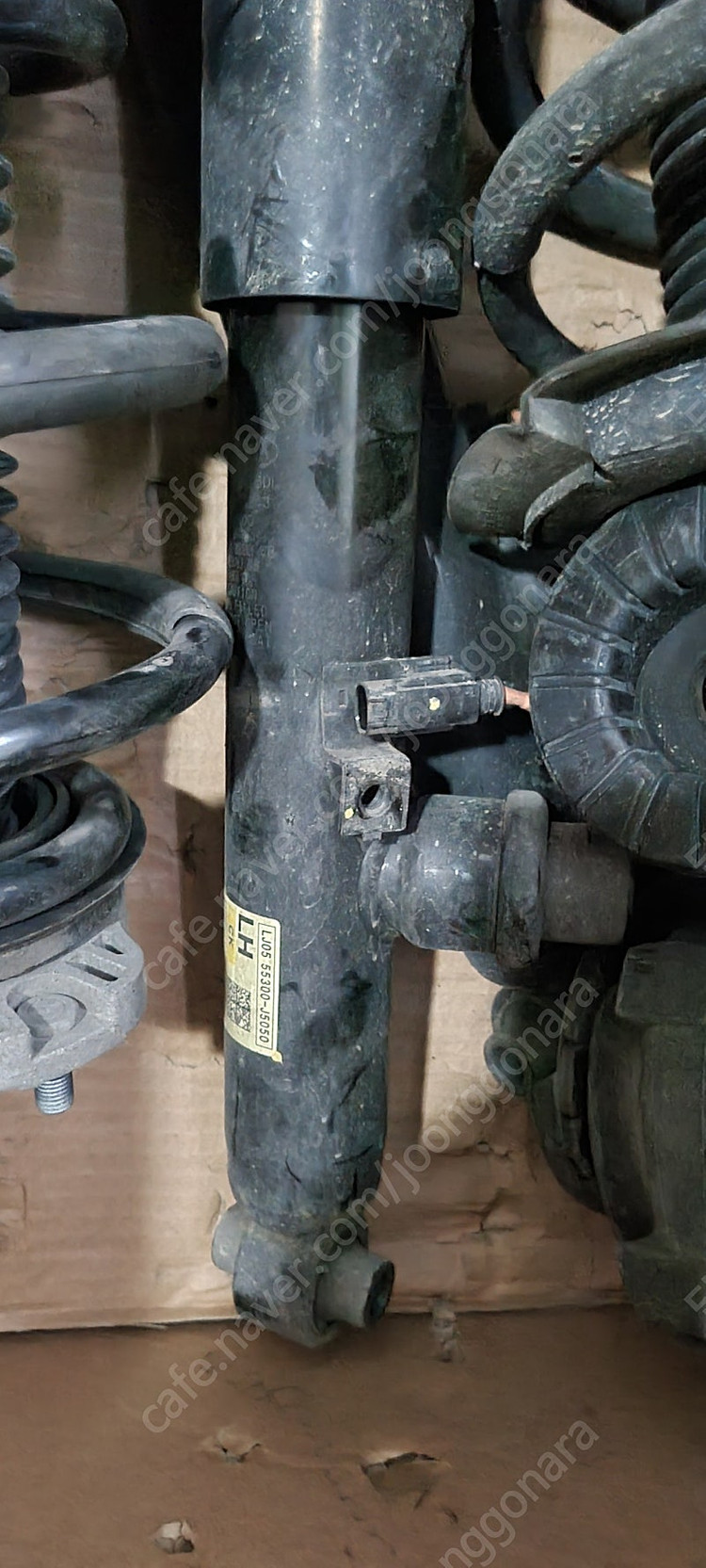 스팅어 ,G70 순정쇼바 + 아이박 다운스프링--1