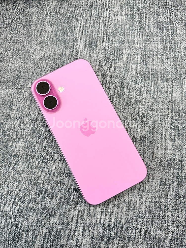 (자급제)아이폰16 핑크 512G 배터리100% 새상품...--0