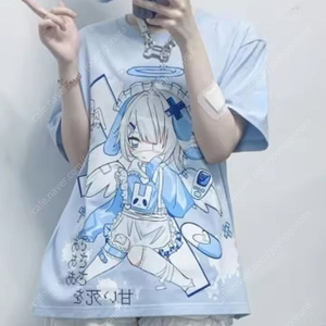 멘헤라 지뢰계 양산형 티셔츠