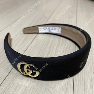 새제품 구찌 블랙 골드 GG 헤어밴드 머리띠 광주광역시