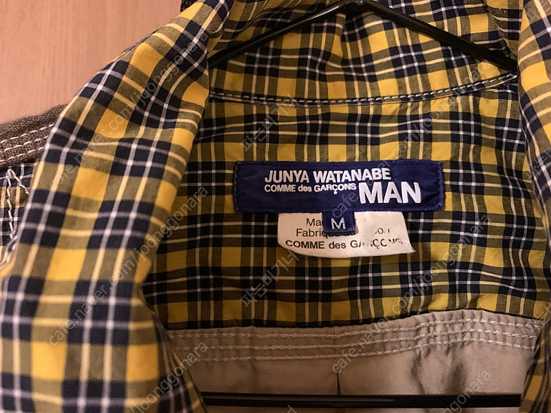 준야와타나베 x 꼼데가르송 Junya Watanabe x Comme Des Garcons checked shirt ... 이미지