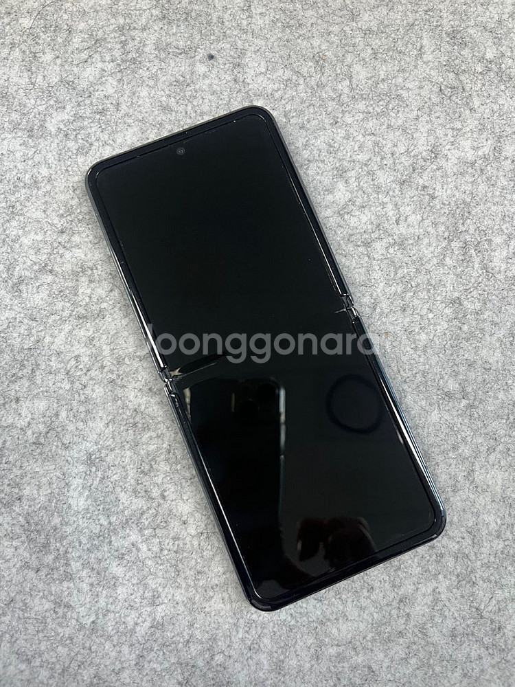 (무잔상) 갤럭시Z플립 5G 블랙 256G 미파손 실사...--4