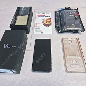(개인) LG V50 LM-V500N 128GB LG U+ 아스트로 블랙