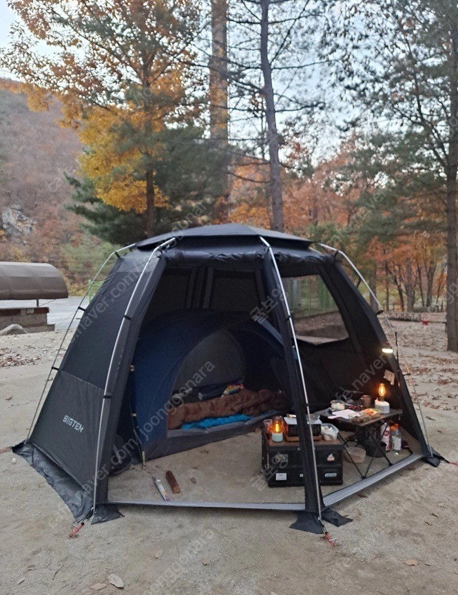 빅텐 돔숼터 카키 이미지