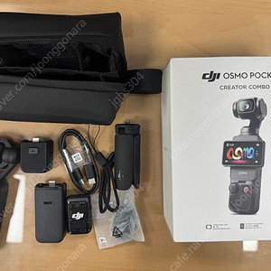 dji 오즈모포켓3 크리에이터 콤보 판매합니다.
