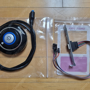 데스크탑 PC 컴퓨터 전원 스위치 USB 2포트