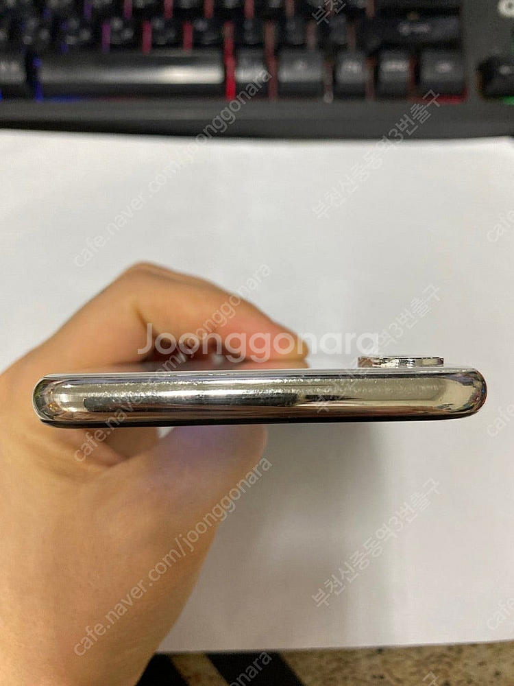203264 아이폰X 실버 A급 64GB 무잔상 배터리...--3
