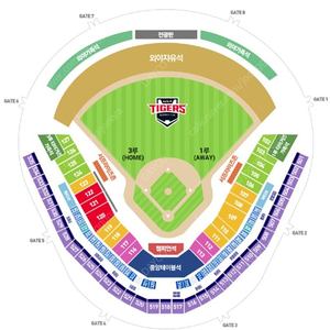 5/4일 14:00 KIA 타이거즈 vs 한화이글스 3루EV 2연석