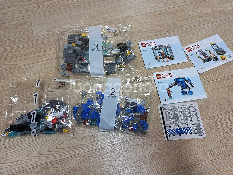 레고 76315 새제품 아이언맨연구실(패트리어트 제외)--2