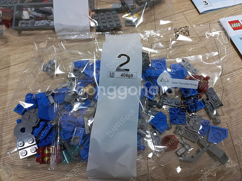 레고 76315 새제품 아이언맨연구실(패트리어트 제외)--4